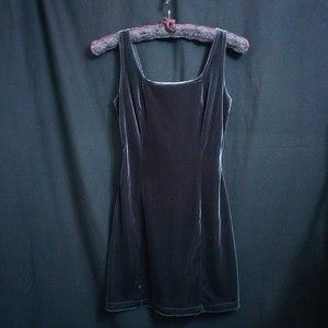 Velvet Stretchy Tank Style Dress Size S